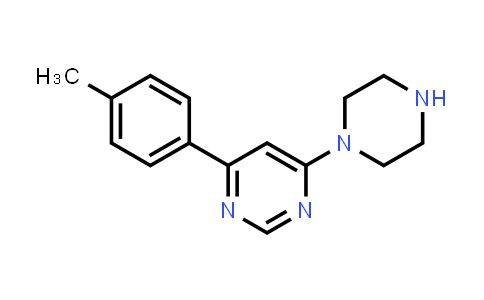 4-(4-Methylphenyl)-6-piperazin-1-ylpyrimidine