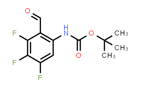 tert-Butyl (3,4,5-trifluoro-2-formylphenyl)carbamate