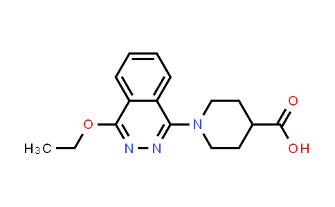1-(4-Ethoxyphthalazin-1-yl)piperidine-4-carboxylic acid