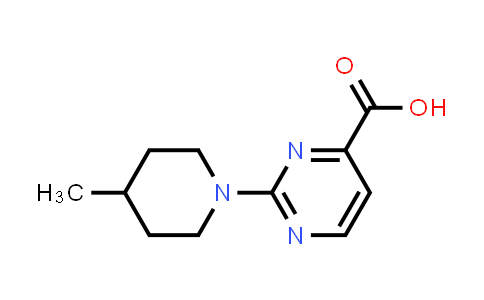 2-(4-Methylpiperidin-1-yl)pyrimidine-4-carboxylic acid