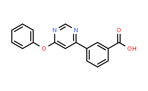 3-(6-Phenoxypyrimidin-4-yl)benzoic acid