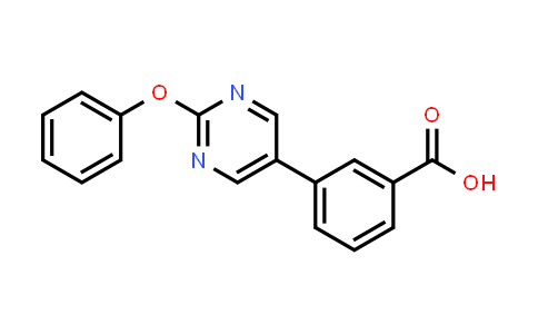3-(2-Phenoxypyrimidin-5-yl)benzoic acid