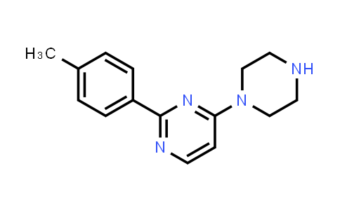 2-(4-Methylphenyl)-4-piperazin-1-ylpyrimidine