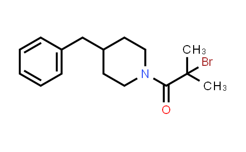 4-Benzyl-1-(2-bromo-2-methylpropanoyl)piperidine
