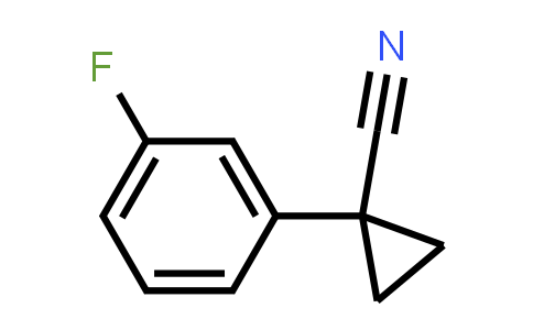 1-(3-Fluorophenyl)cyclopropanecarbonitrile
