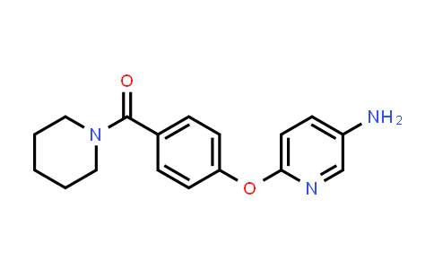 6-[4-(Piperidin-1-ylcarbonyl)-phenoxy]pyridin-3-amine