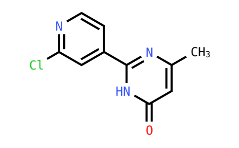 2-(2-Chloropyridin-4-yl)-6-methyl-3,4-dihydropyrimidin-4-one
