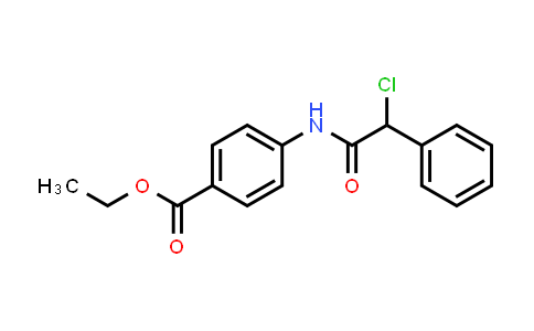 Ethyl 4-{[chloro(phenyl)acetyl]amino}benzoate