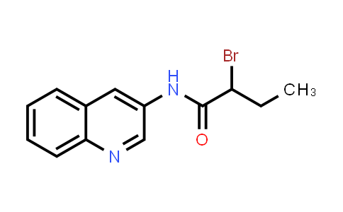 2-Bromo-n-quinolin-3-ylbutanamide