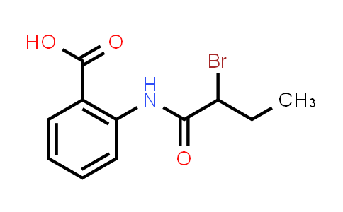 2-[(2-Bromobutanoyl)amino]benzoic acid