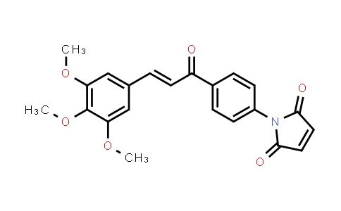 1-{4-[(2E)-3-(3,4,5-Trimethoxyphenyl)prop-2-enoyl]phenyl}-1H-pyrrole-2,5-dione