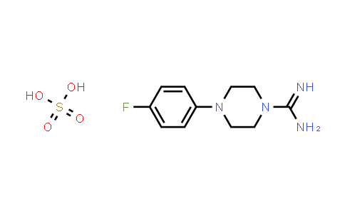 4-(4-Fluorophenyl)piperazine-1-carboximidamide sulfate
