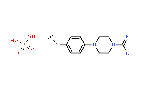 4-(4-Methoxyphenyl)piperazine-1-carboximidamide sulfate