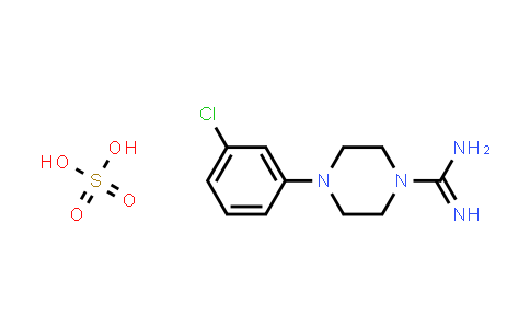 4-(3-Chlorophenyl)piperazine-1-carboximidamide sulfate