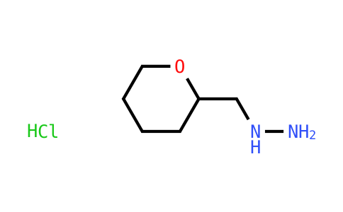 (Oxan-2-ylmethyl)hydrazine hydrochloride