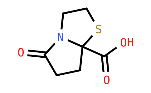5-Oxo-hexahydropyrrolo[2,1-b][1,3]-thiazole-7a-carboxylic acid