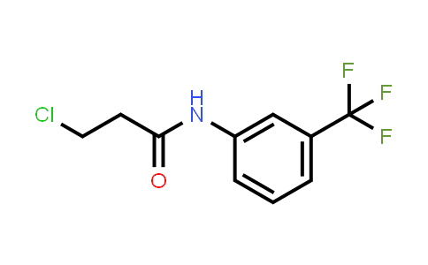 3-Chloro-N-[3-(trifluoromethyl)phenyl]propanamide