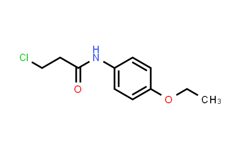 3-Chloro-N-(4-ethoxyphenyl)propanamide
