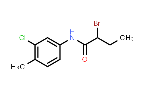 2-Bromo-n-(3-chloro-4-methylphenyl)butanamide