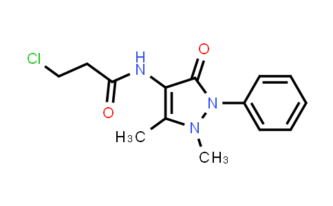 3-Chloro-N-(1,5-dimethyl-3-oxo-2-phenyl-2,3-dihydro-1H-pyrazol-4-YL)propanamide