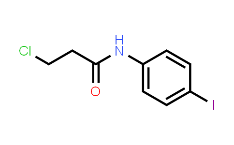 3-Chloro-N-(4-iodophenyl)propanamide