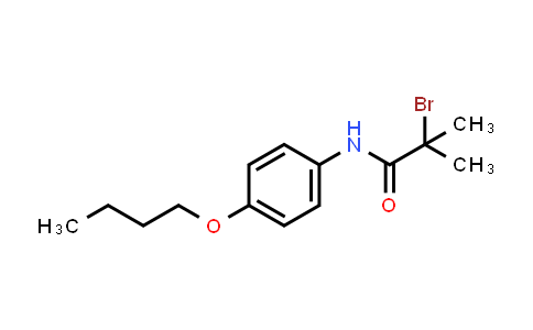 2-Bromo-N-(4-butoxyphenyl)-2-methylpropanamide