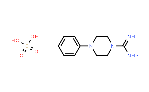4-Phenylpiperazine-1-carboximidamide sulfate