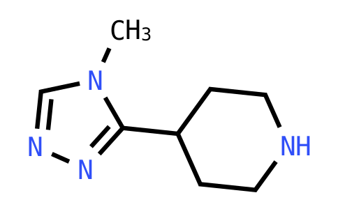 4-(4-Methyl-4H-1,2,4-triazol-3-yl)piperidine