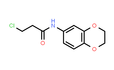 3-Chloro-N-(2,3-dihydro-1,4-benzodioxin-6-YL)propanamide