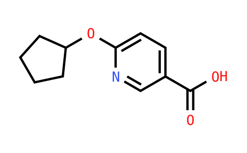 6-(Cyclopentyloxy)pyridine-3-carboxylic acid