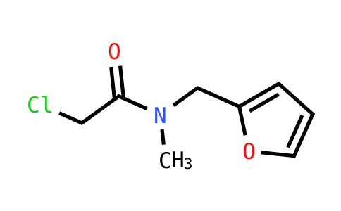 2-Chloro-N-(furan-2-ylmethyl)-N-methylacetamide