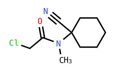 2-Chloro-N-(1-cyanocyclohexyl)-N-methylacetamide