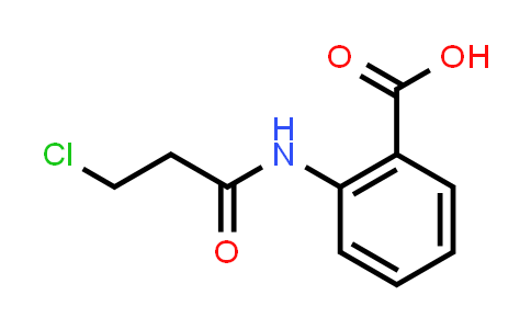 2-[(3-Chloropropanoyl)amino]benzoic acid