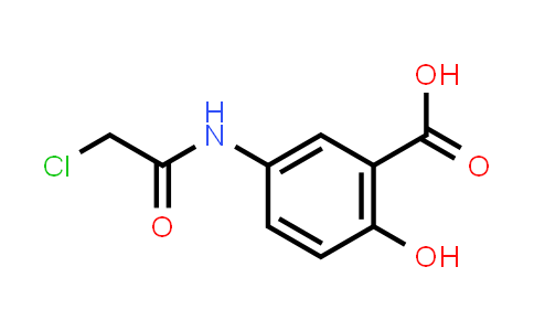 5-[(Chloroacetyl)amino]-2-hydroxybenzoic acid