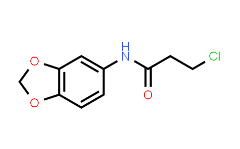 N-1,3-benzodioxol-5-YL-3-chloropropanamide