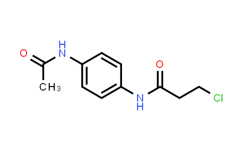 N-[4-(acetylamino)phenyl]-3-chloropropanamide