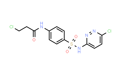 3-Chloro-N-(4-{[(6-chloropyridazin-3-YL)amino]sulfonyl}phenyl)propanamide