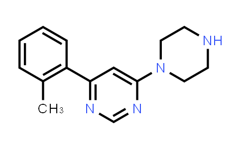4-(2-Methylphenyl)-6-piperazin-1-ylpyrimidine