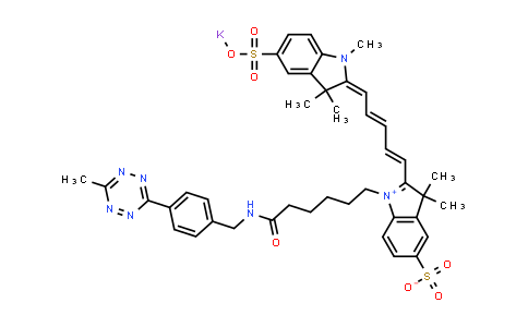 Me-tetrazine-Disulfo-Cyanine5