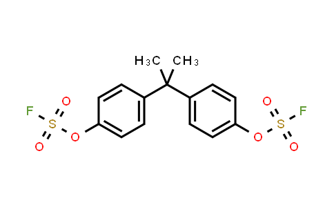 Fluorosulfuric acid, (1-methylethylidene)di-4,1-phenylene ester (9CI)