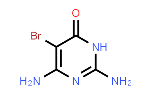 5-bromo-2,6-diamino-4(3H)-pyrimidinone