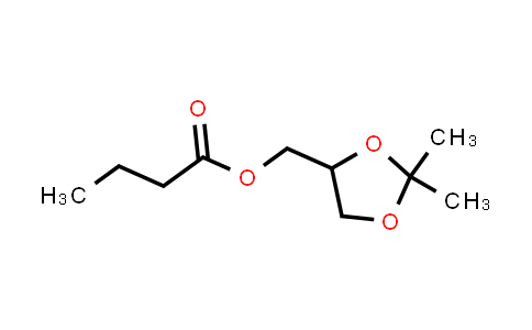 92418-59-2 | (2,2-dimethyl-1,3-dioxolane-4-yl)methyl n-butanoate