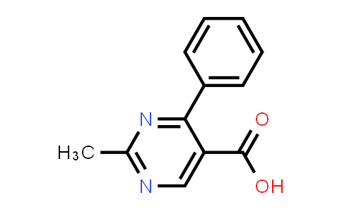 127958-10-5 | 2-methyl-4-phenyl-pyrimidine-5-carboxylic acid
