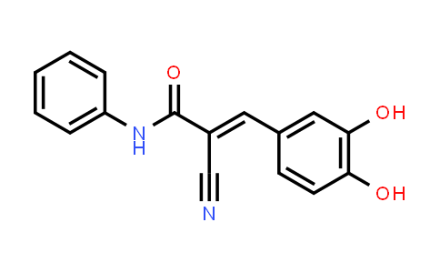 (E)-2-Cyano-3-(3,4-dihydroxyphenyl)-N-phenyl-2-propenamide