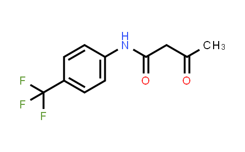 3-oxo-N-[4-(trifluoromethyl)phenyl]butanamide