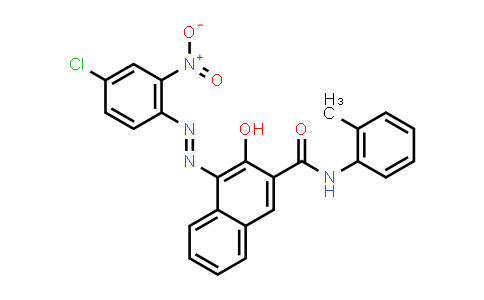 4-[(4-chloro-2-nitrophenyl)azo]-3-hydroxy-N-(2-methylphenyl)naphthalene-2-carboxamide