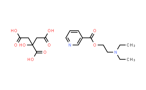 1641-74-3 | 2-(DiethylaMino)ethyl nicotinate 2-hydroxypropane-1,2,3-tricarboxylate