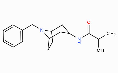 N-(8-benzyl-8-azabicyclo [3.2.1] octan-3-yl)-2-methyl-propanamide