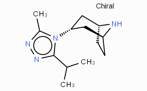 (1R,3s,5S)-3-(3-isopropyl-5-methyl-4H-1,2,4-triazol-4-yl)-8-azabicyclo[3.2.1]octane