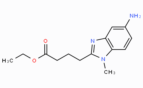 4-(5-amino-1-methyl-1H-benzoimidazol-2-yl)-butyric acid ethyl ester